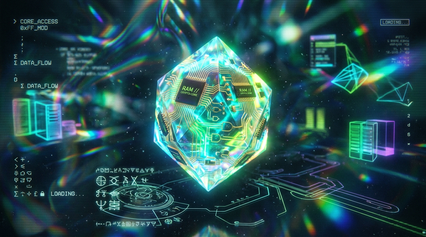 Burn-on-Touch Gate Crystal (Acid Dreamcore)